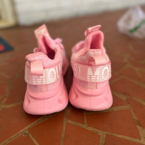 GSLMOLN Womens Pink Sneaker Tennis Shoe Athletic EUR 43 - Picture 6 of 7